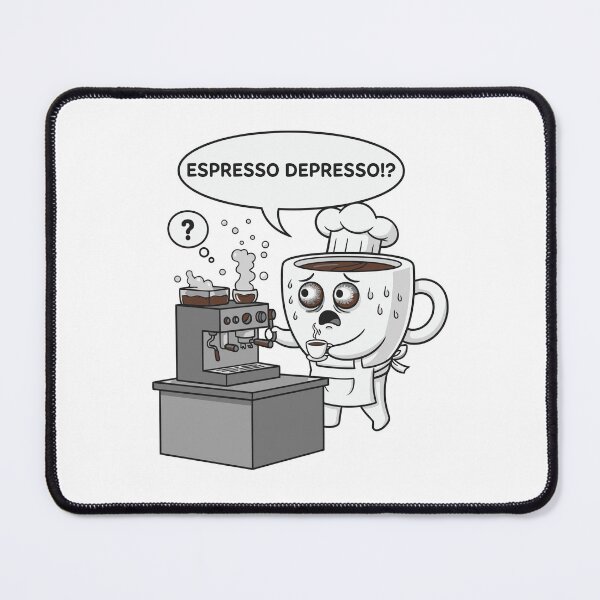 Item preview, Espresso Depresso Sad Coffee Cup Barista designed and sold by arossvy.