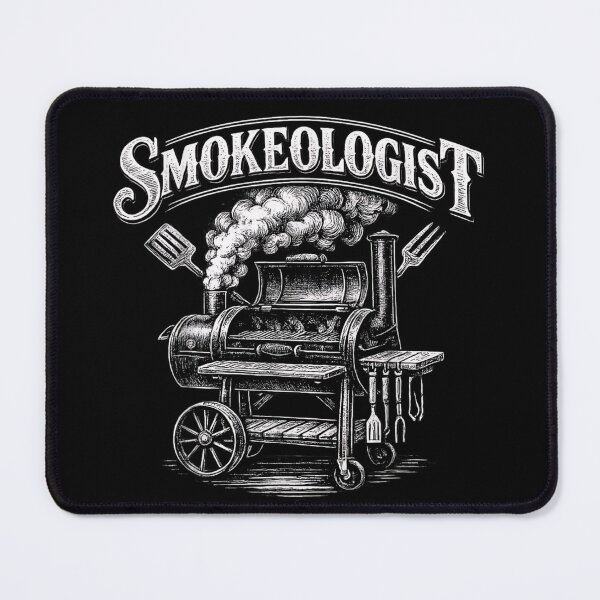 Item preview, Smokeologist BBQ Master Grilling Smoke Pit Design For Backyard Cooking King Art designed and sold by GenioFin.