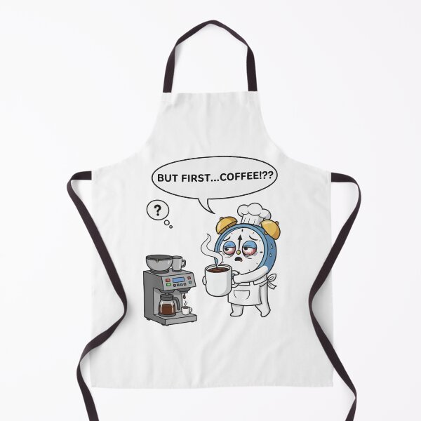 Item preview, Exhausted Alarm Clock - But First Coffee designed and sold by arossvy.