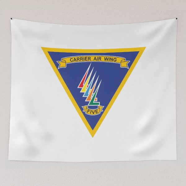 Item preview, Official Insignia of United States Navy Carrier Air Wing Five (CVW-5) designed and sold by CharlieDesings.