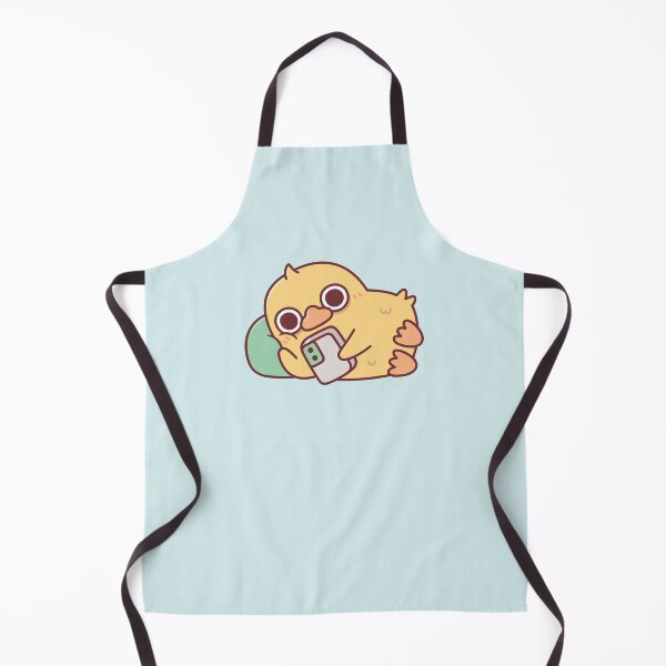 Item preview, Cute Duck Chilling With Handphone designed and sold by rustydoodle.