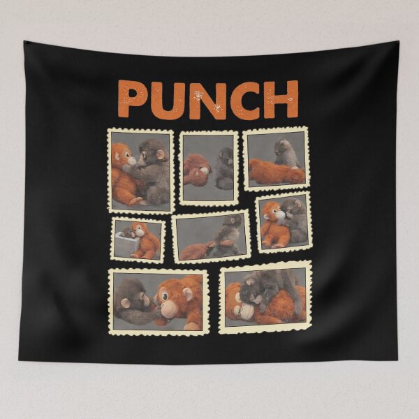 Item preview, Team Punch - Baby Monkey Punch, Punch the monkey, Punch Monkey designed and sold by MD-Over.