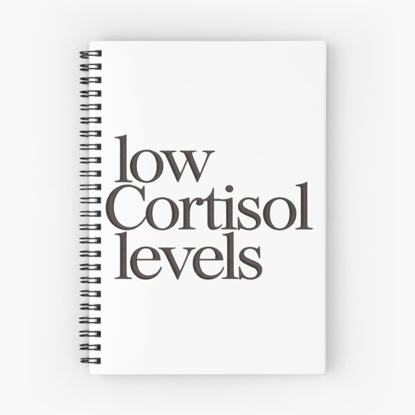 Item preview, Low Cortisol Levels Minimalist Typography Aesthetic designed and sold by PROPera-design.