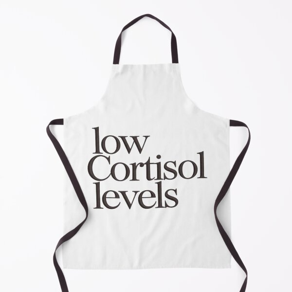 Item preview, Low Cortisol Levels Minimalist Typography Aesthetic designed and sold by PROPera-design.