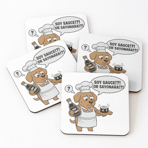 Item preview, Dog Chef - Soy Sauce or Sayonara? designed and sold by arossvy.