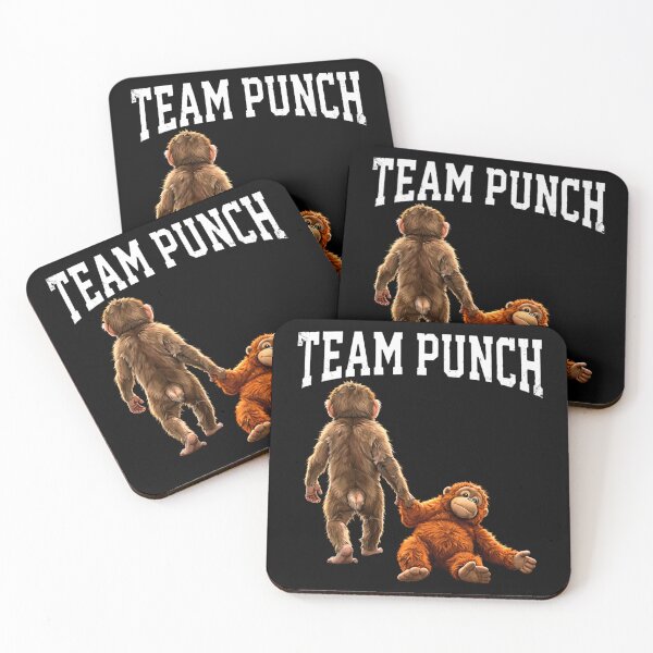 Item preview, Team Punch - Baby Monkey Punch, Punch the monkey, Punch Monkey designed and sold by MD-Over.