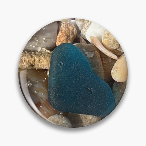 Item preview, Turquoise seaglass on the beach designed and sold by Jums-Med.