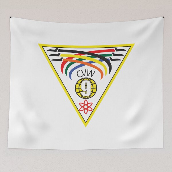 Item preview, Official Insignia of United States Navy Carrier Air Wing Nine (CVW-9) designed and sold by CharlieDesings.