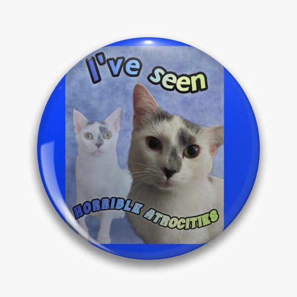 Item preview, Funny Cat Glamor Shot Meme  designed and sold by Cat Haven & Rescue .
