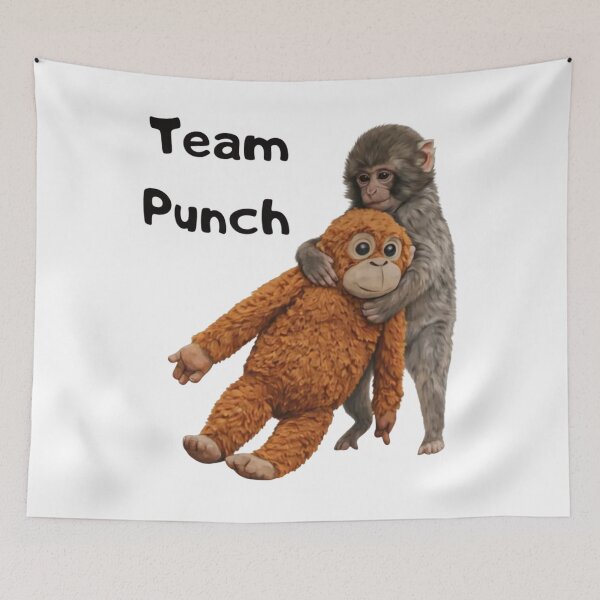 Item preview, Team Punch - Baby Monkey Punch, Punch the monkey, Punch Monkey designed and sold by MD-Over.
