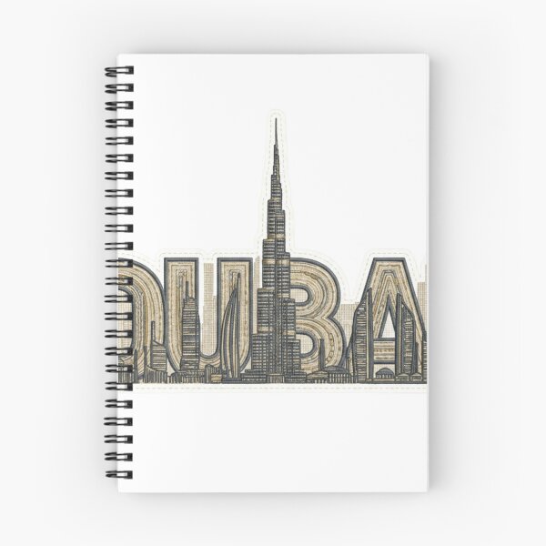 Item preview, Dubai Threaded Skyline – Luxury Embroidery City Art designed and sold by Imaginarium of Chaos falcon88 .