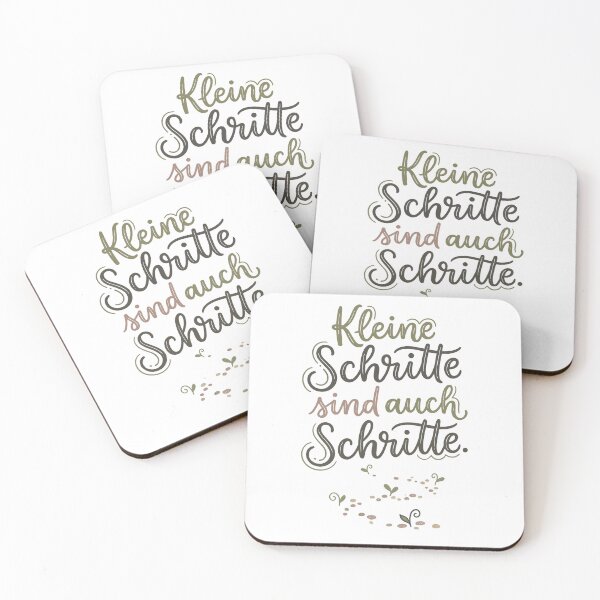 Artikelvorschau, Mentale Gesundheit Achtsamkeit Therapie Kleine Schritte entworfen und verkauft von Lumière Color Studio.