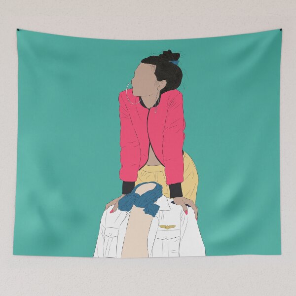 Item preview, Fatin & Marcus — The Wilds | Island Tension Romance designed and sold by Still Silhouette.