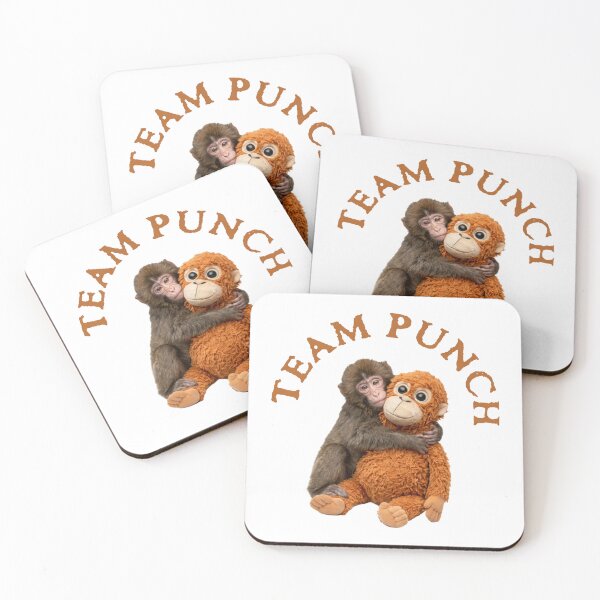 Item preview, Team Punch - Baby Monkey Punch, Punch the monkey, Punch Monkey designed and sold by MD-Over.