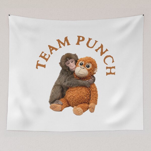 Item preview, Team Punch - Baby Monkey Punch, Punch the monkey, Punch Monkey designed and sold by MD-Over.