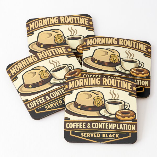 Item preview, Coffee And Contemplation Retro Morning Brew designed and sold by agearb.