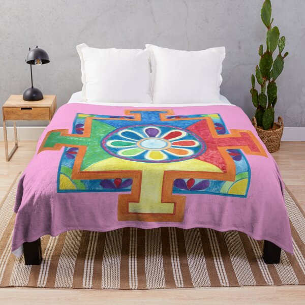Item preview, Creative Mandala Watercolor on Pink Background designed and sold by Lily Rose Doodle.