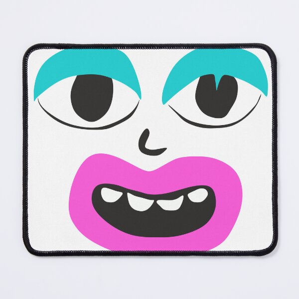 Item preview, Funny Smile with Pink Lips and Blue Eyeshadow designed and sold by KoDi91.