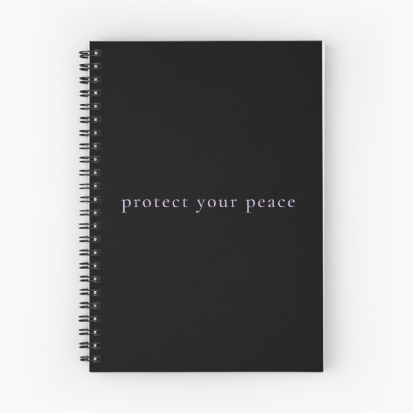 Item preview, Protect Your Peace Minimalist Empath Quote designed and sold by Becheer.