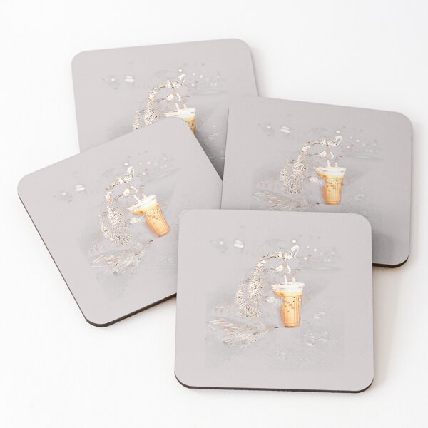 Item preview, Funny Raccoon Drinking Iced Coffee Lover Humor designed and sold by MabelWells.