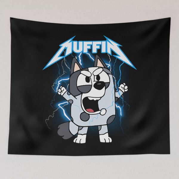 Item preview, Muffin Metal Bluey designed and sold by ArteMadness.