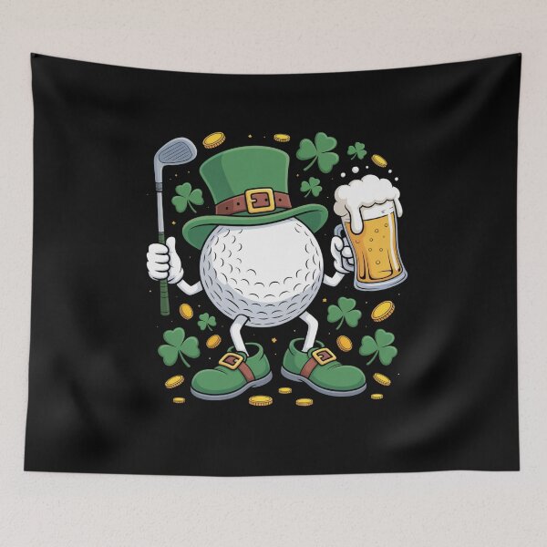 Item preview, Lucky Irish Golf Ball St Patrick’s Day Funny Golf designed and sold by Merchrise.