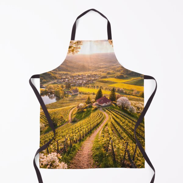 Item preview, Golden Vineyard Hills at Sunset designed and sold by Yomere.