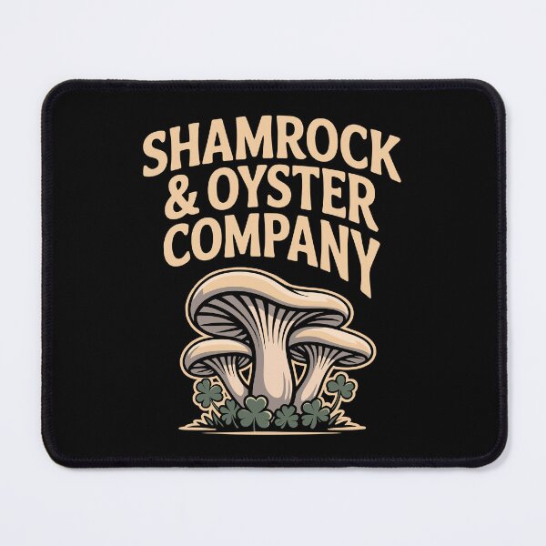 Item preview, Shamrock & Oyster Company – Rustic Clover Woodland Mooshroom Graphic designed and sold by NaturEdeN.