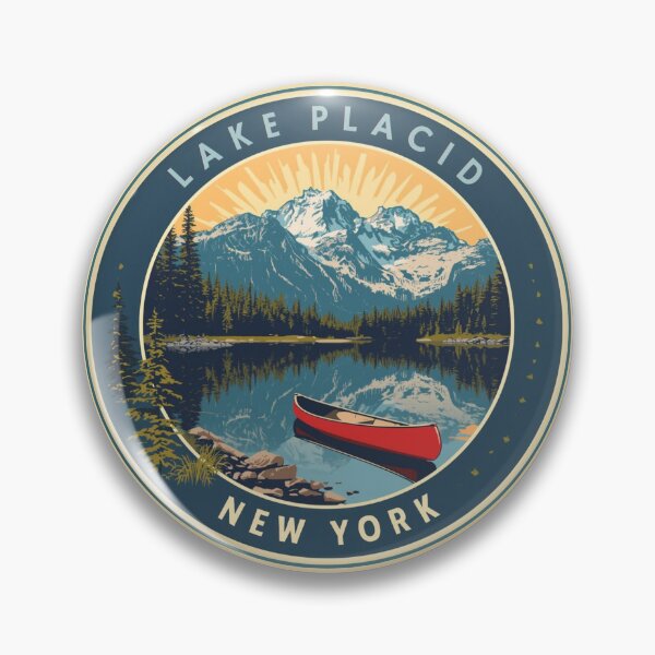 Item preview, Lake Placid, New York designed and sold by PamLeeDesign.