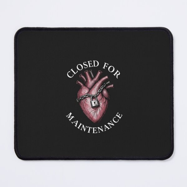 Item preview, Closed For Maintenance Anatomical Heart | Introvert Burnout designed and sold by VENOHA.