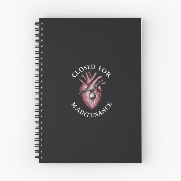 Item preview, Closed For Maintenance Anatomical Heart | Introvert Burnout designed and sold by VENOHA.