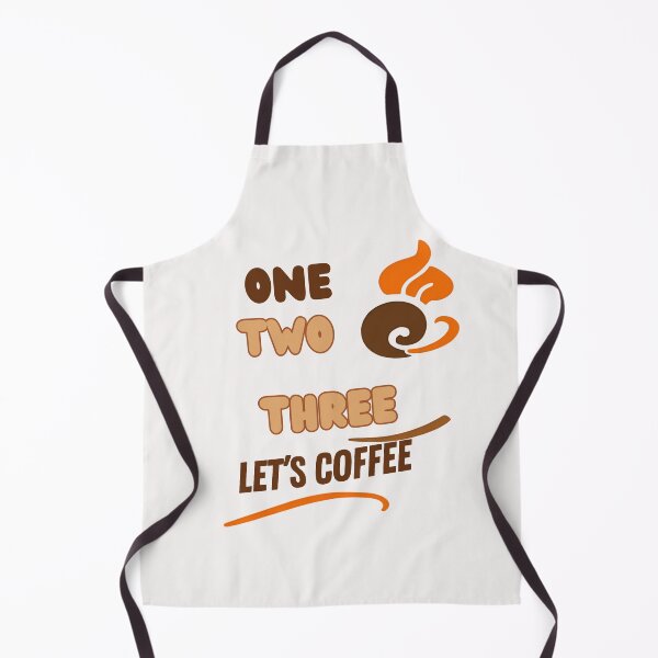 Item preview, One Two Three Let’s Coffee – Funny Coffee Lover Shirt | Cute Morning Caffeine Tee designed and sold by GigaFactory.