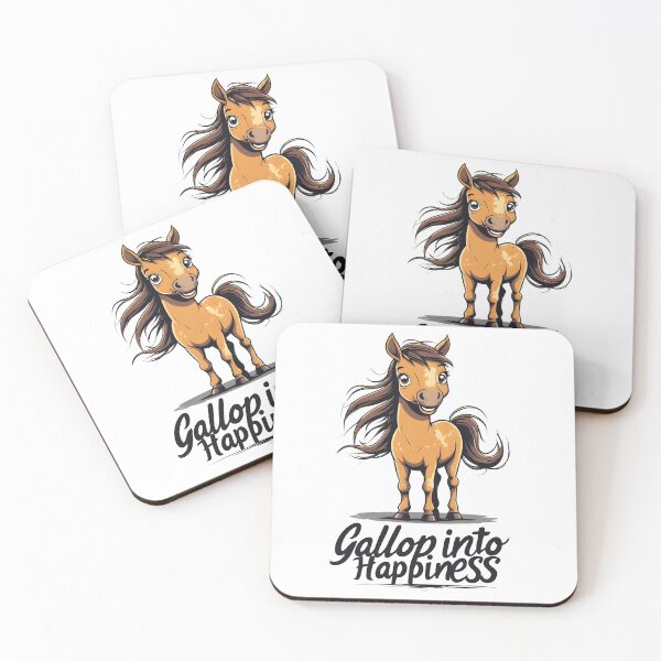 Item preview, Gallop Into Happiness – Whimsical Pony Art designed and sold by owi-art.