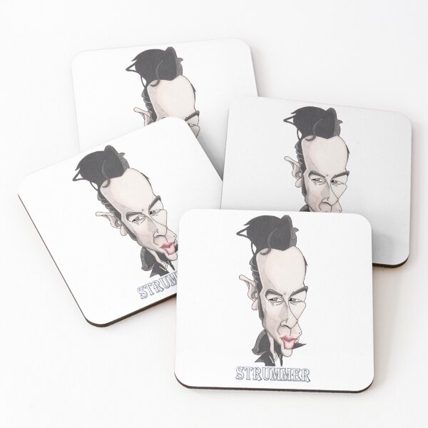 Item preview, Joe Strummer Caricature designed and sold by CaricaturesTom.