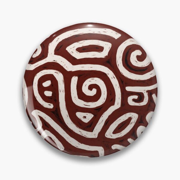 Item preview, New Zealand Māori Paua Pattern Koru Design 832 designed and sold by GrinGalore.