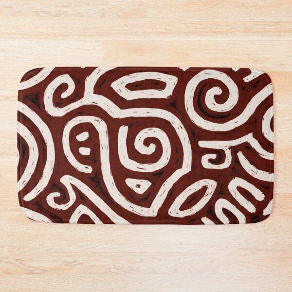 Item preview, New Zealand Māori Paua Pattern Koru Design 832 designed and sold by GrinGalore.