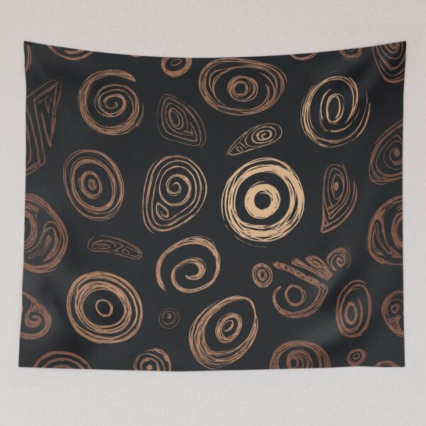 Item preview, New Zealand Māori Paua Pattern Koru Design 834 designed and sold by GrinGalore.