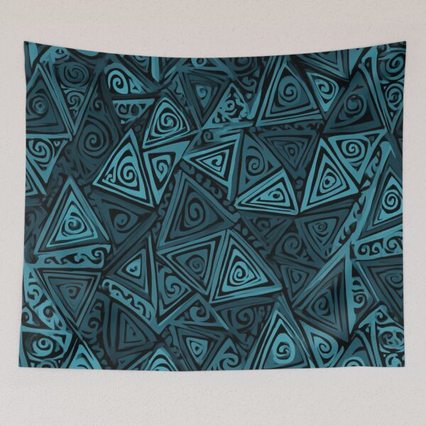 Item preview, New Zealand Māori Paua Pattern Koru Design 835 designed and sold by GrinGalore.