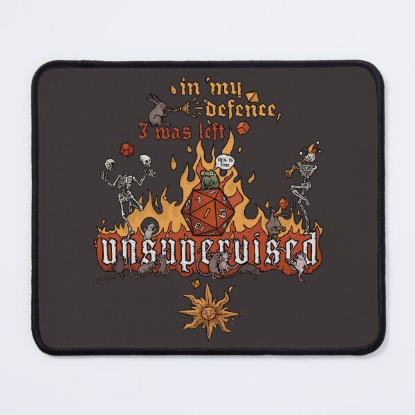 Item preview, Illuminated Manuscript of Poor Decisions | Funny Dungeons and Dragons Medieval Meme designed and sold by keyvei.
