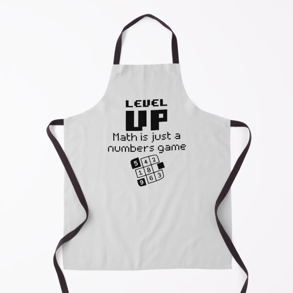 Item preview, LEVEL UP - Mathematics is Just a Numbers Game! designed and sold by MPC-Mince-Pies.