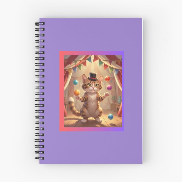 Item preview, Circus Cat Juggler – Vintage Storybook Carnival Art designed and sold by WonderGrace.