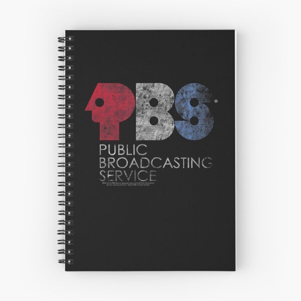 Item preview, Distressed Public Broadcasting Service Red White and Blue PBS designed and sold by iqrasaifi.