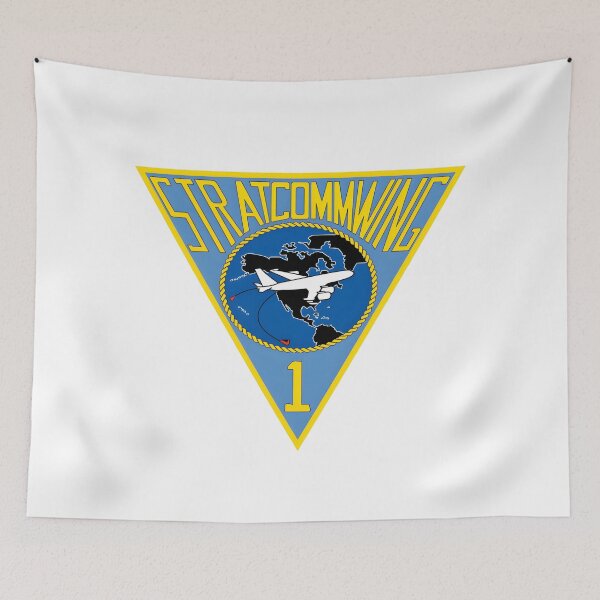 Item preview, Official Insignia of United States Navy Strategic Communications Wing One (STRATCOMMWING 1) designed and sold by CharlieDesings.