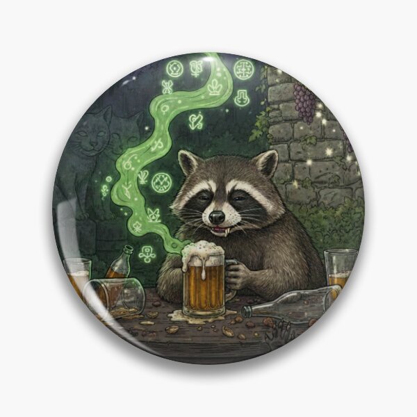 Item preview, Feral Raccoon designed and sold by FERAL-GOBLINS.