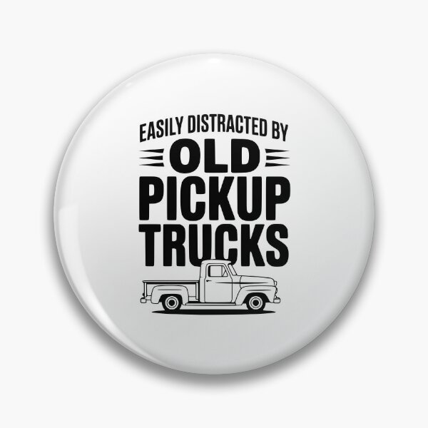Item preview, Easily Distracted by Old Pickup Trucks designed and sold by Frank Ring.