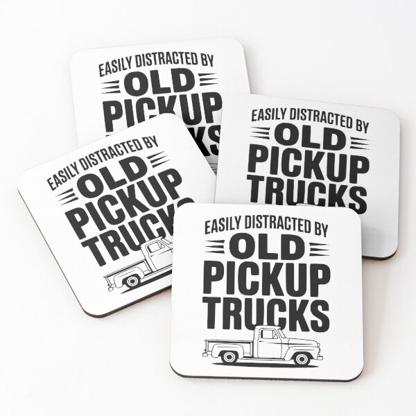 Item preview, Easily Distracted by Old Pickup Trucks designed and sold by Frank Ring.