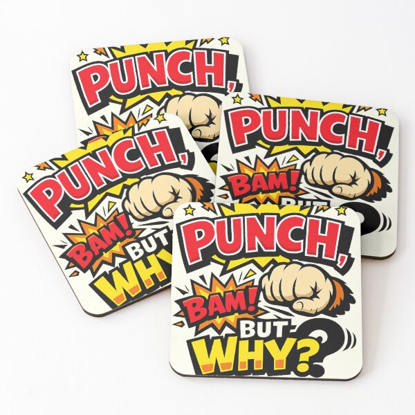 Item preview, Baby Macaque Comic Punch - Emotional Support Art designed and sold by axiksa10.