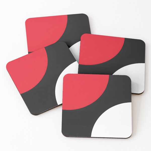 Item preview, Red Black White Geometric Design – Bold Minimalist Art designed and sold by PandaTShirtShop.