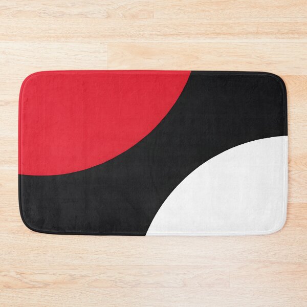 Item preview, Red Black White Geometric Design – Bold Minimalist Art designed and sold by PandaTShirtShop.