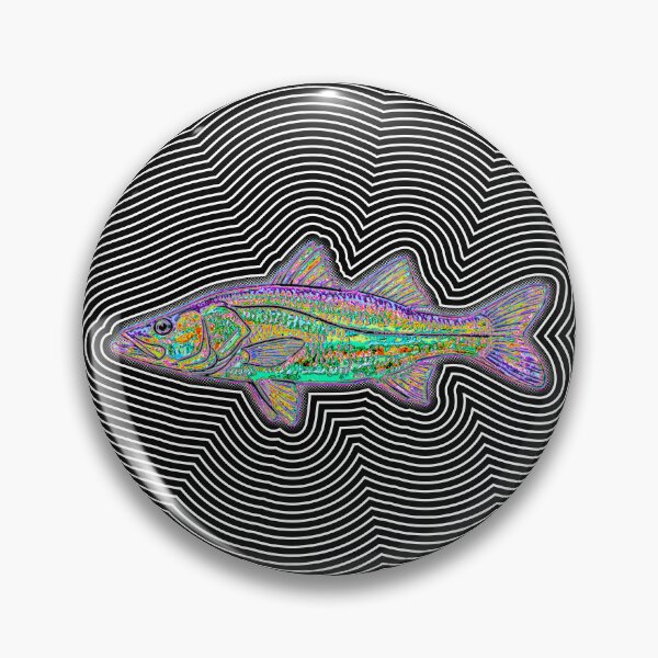 Item preview, PSYCHEDELIC Fish Snook designed and sold by JVNS.